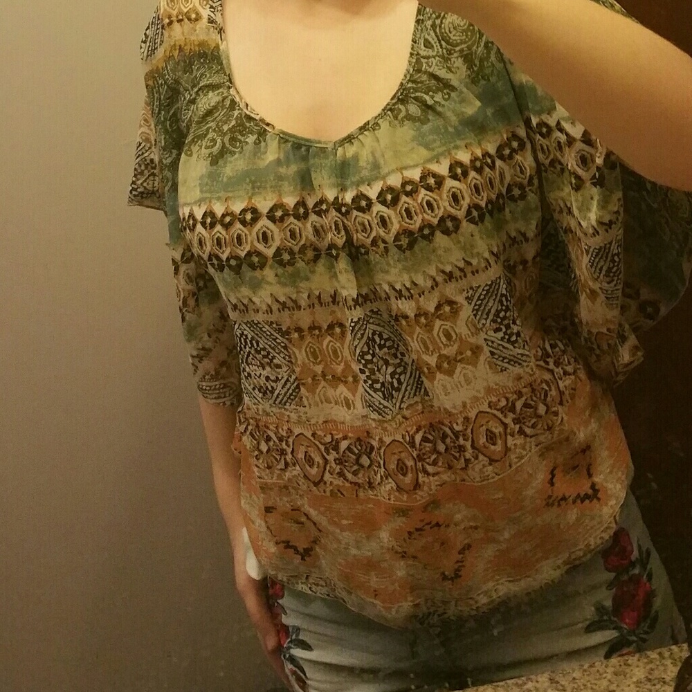 Loose flowy blouse